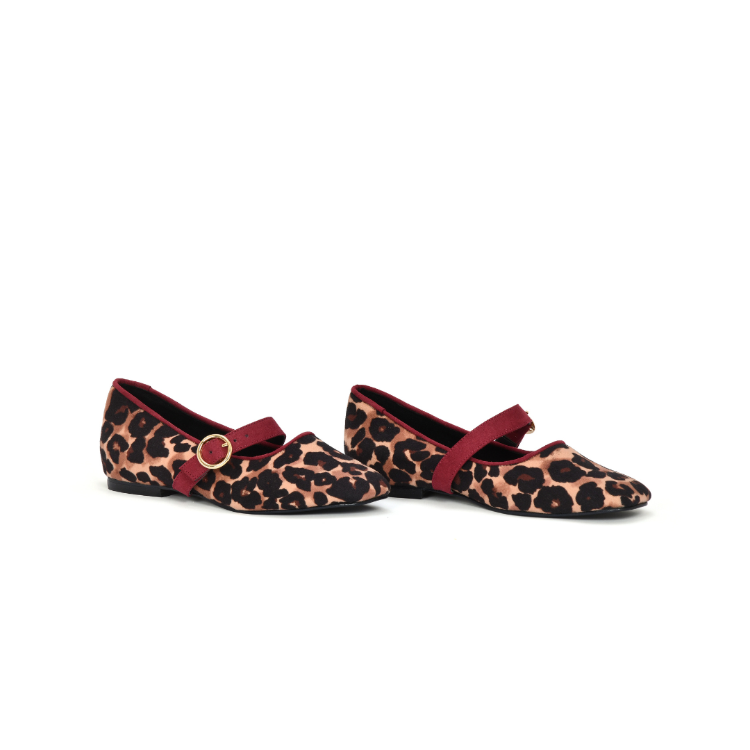 Ballerinas Vega Animal Print
